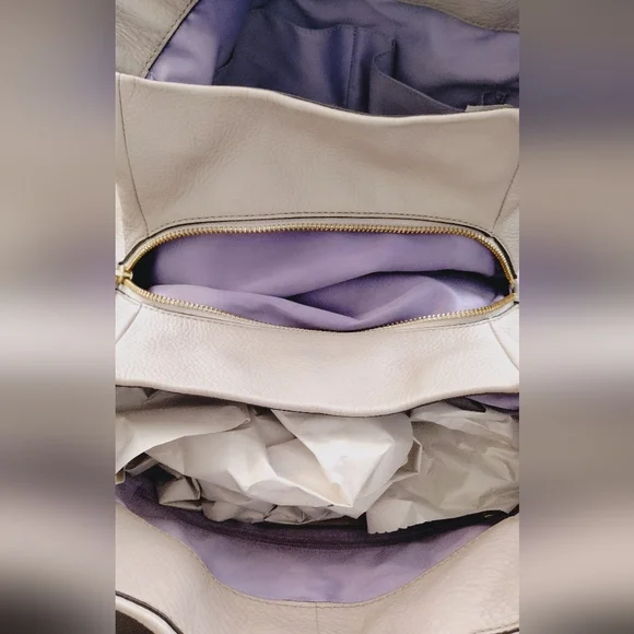 COACH Madison Phoebe Pebbled Leather Shoulder Bag - Picture 12 of 13